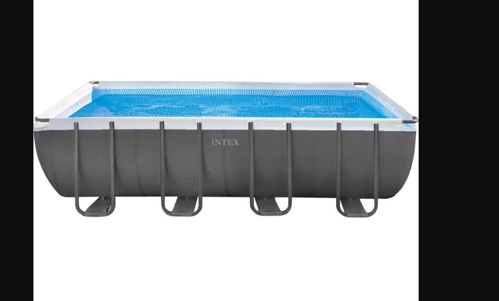 Piscină Intex Ultra Frame 5.49x2.74x1.32m + pompă cu filtru de nisip + sistem apă sărată