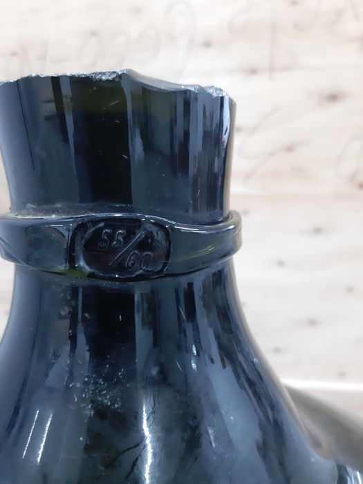 Дамаджана Стара Тъмно Зелена ръчно изработена 60 литра