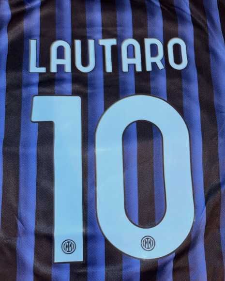 Tricou Inter Milano Lautaro 2025-2026 badge serie a sezonul nou