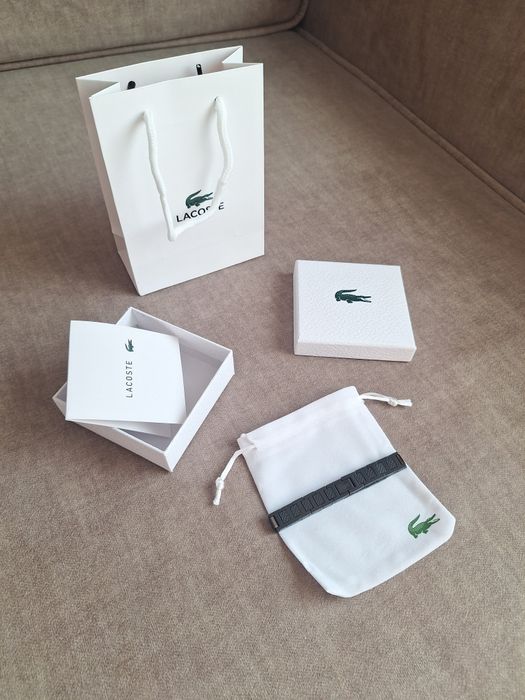 Brățară Lacoste Bărbați, culoare Negru, mărime 21cm