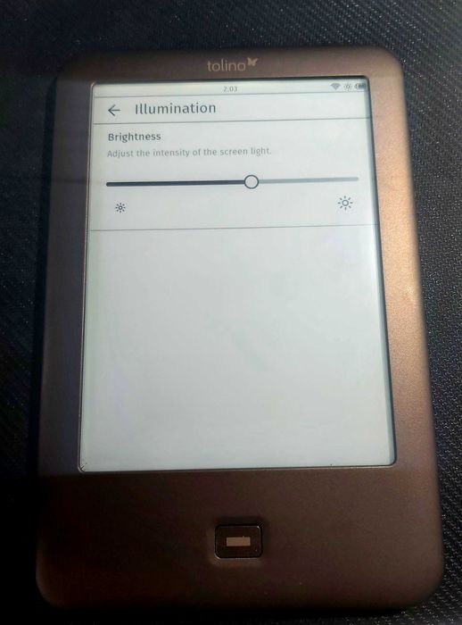 E-book Reader Tolino Shine –  Iluminare (2GB + Slot Card)