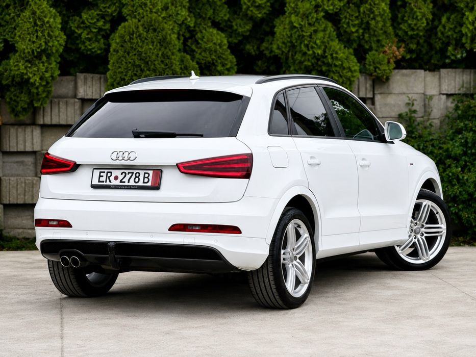 AUDI Q3 2012 S-LINE 4x4 AUTOMAT 2.0 TDI‼️BI-XENON LED PANORAMA Keyless Entry/Go Padele Navigatie‼️Impecabil