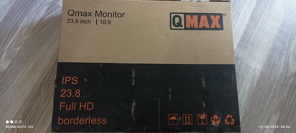 Монитор Qmax 23.8 дюйма 60герц