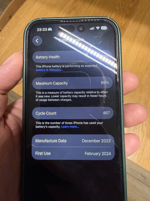 Iphone 15pro, Black Titanium