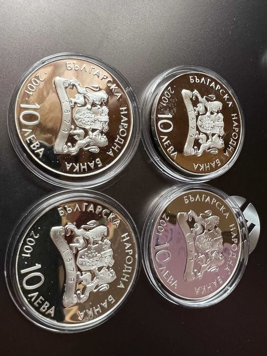 10 лева 2001 Зимни Олимпийски Игри 4те Шанци