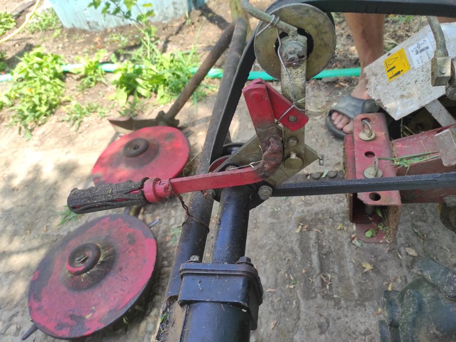 Мотокултиватор Gardenia WM 1050 + роторна косачка