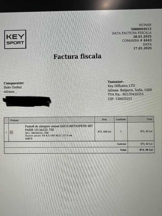 Asics metaspeed sky paris