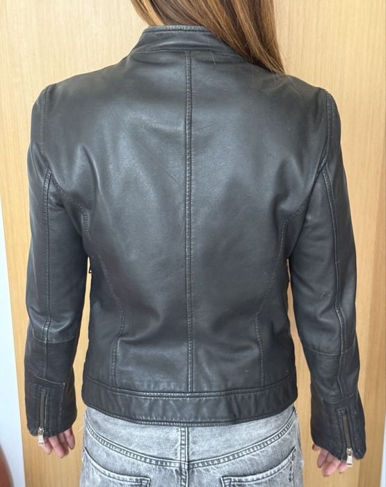 Кожено яке Massimo Dutti