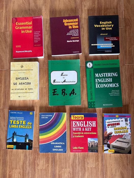 Bundle de carti de invatare a limbii engleze