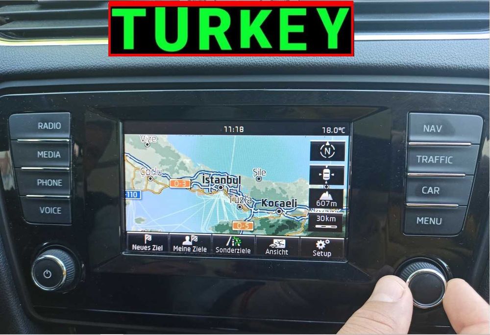 2025 SD карта за навигация Шкода Skoda Octavia Yeti Amundsen 5E0051236