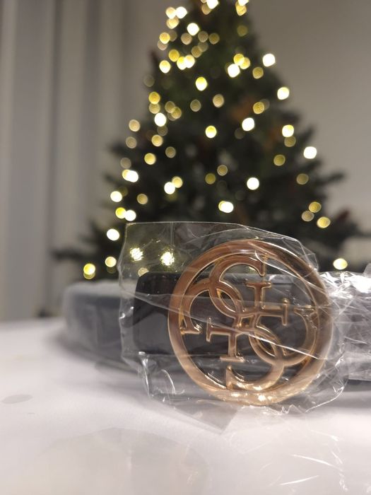 Curea Reglabilă Guess neagră