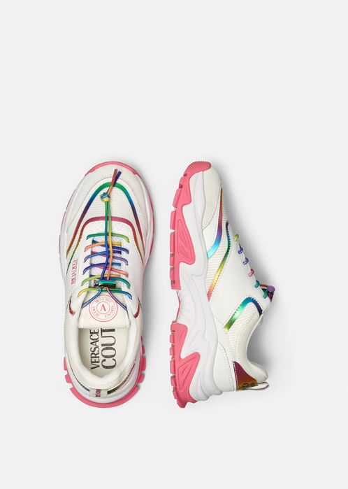 VERSACE jeans couture бели сникърси маратонки