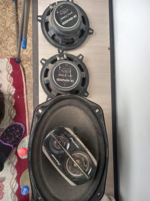 Колонки KENWOOD для машины