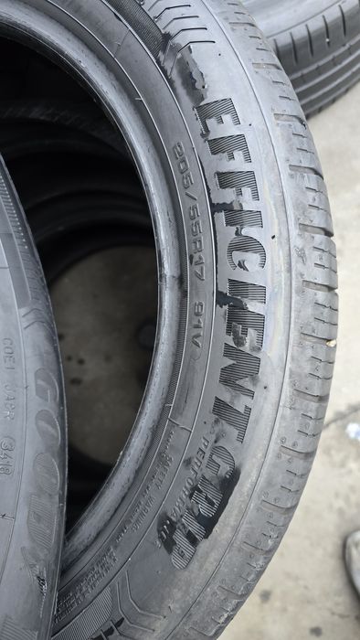 4 anvelope vară Goodyear 205/55/17