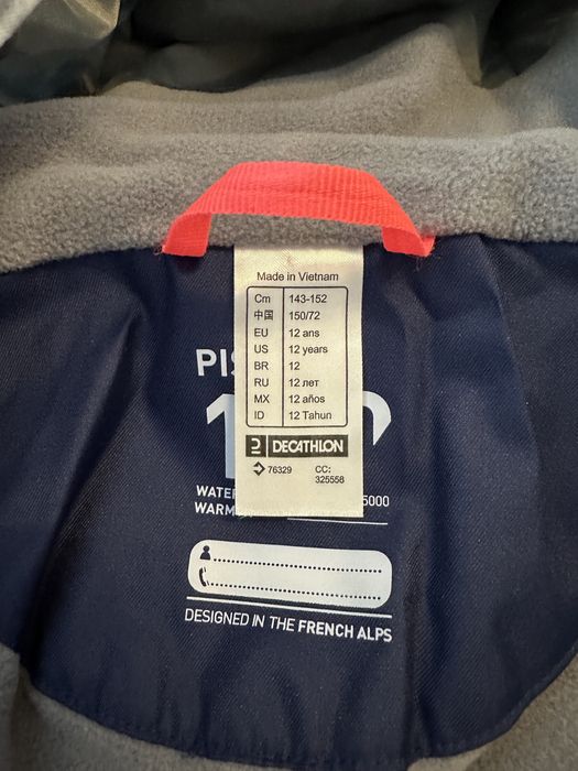 Geaca schi calduroasa si impermeabila WEDZE 100