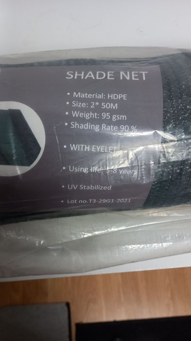 Plasă umbrire 2 x 50m