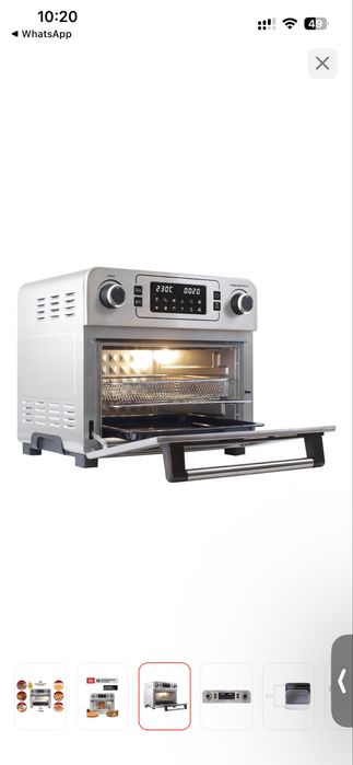 Настольная электропечь GFgril GFAO-700 серебристый