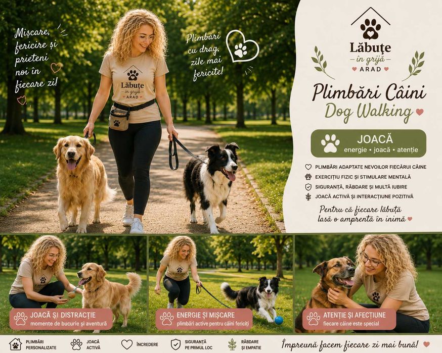 Lăbuțe în grijă Arad - îngrijirea animalelor la propriul domiciliu