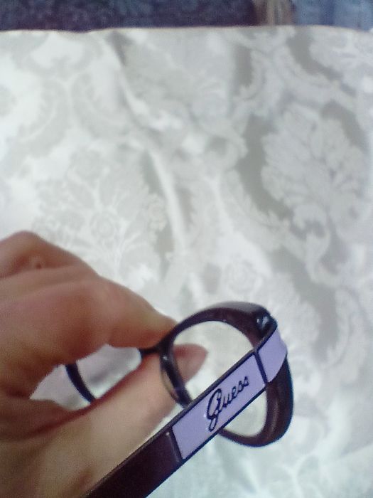 Rame ochelari de vedere GUESS - Model Cat-Eye Negru/Violet