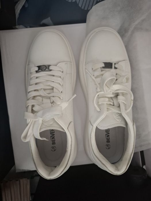 Adidasi Albi inalti Benvenutti