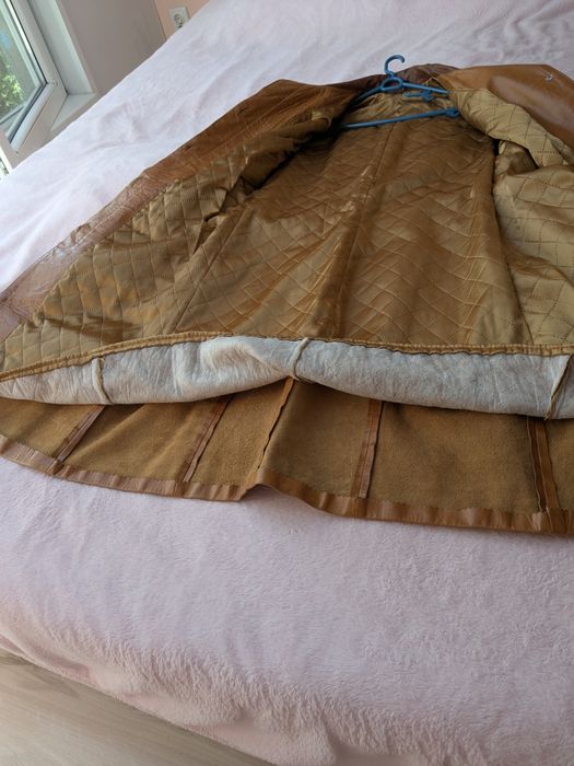 Дамско кожено яке от естествена телешка кожа