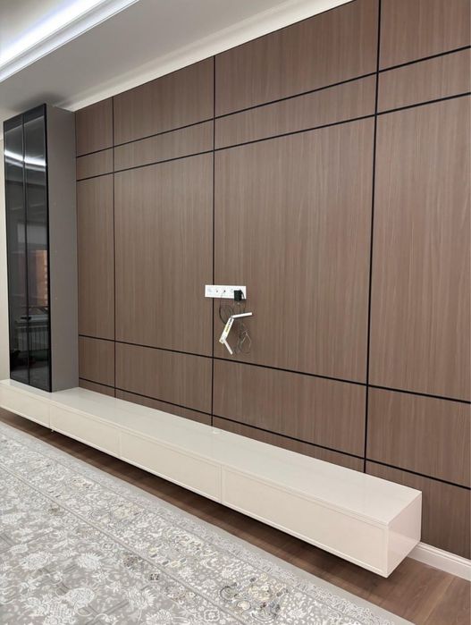 Тв зона бамбук панел