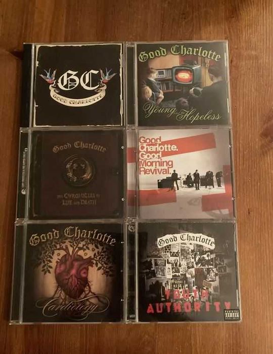 Colectie 6 cd-uri Good Charlotte ( punk rock )