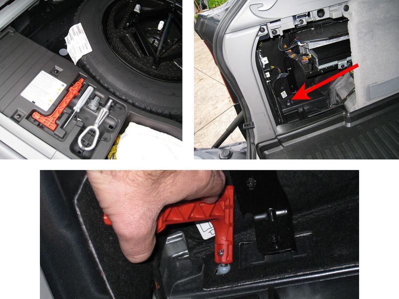Дръжка за освобождаване на ръчна спирачка за BMW X1 E84,X5 E70,X6 E71