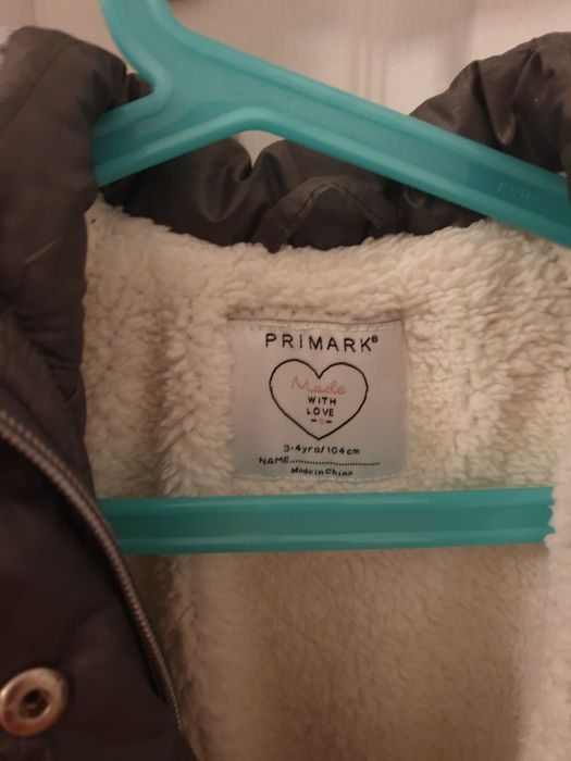 Geaca de iarna Primark 3-4 ani