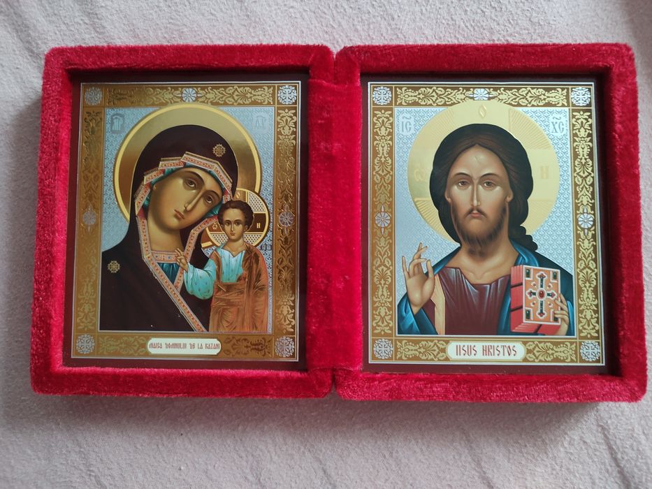 Icoana diptic 15,5 x 13