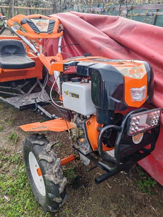 Motocultor diesel+remorca