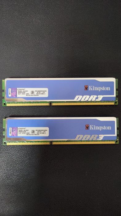 РАМ памет Kingston HyperX Blu 8GB (2X4GB) DDR3 1600MHz