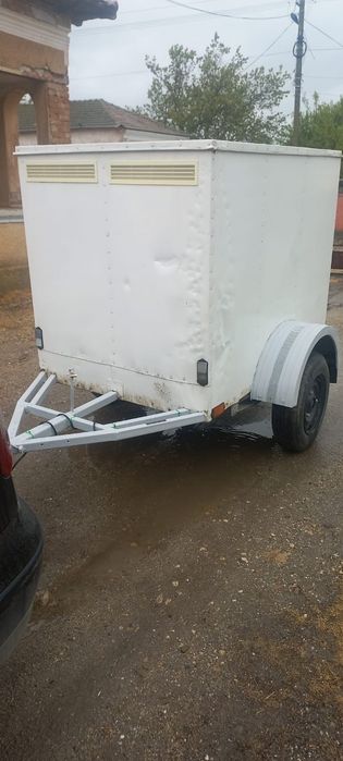 Vând Remorcă Furgon 750kg Omologată Acte la zi Fiscal 1000€ Tel 0733345270 / 0723950144