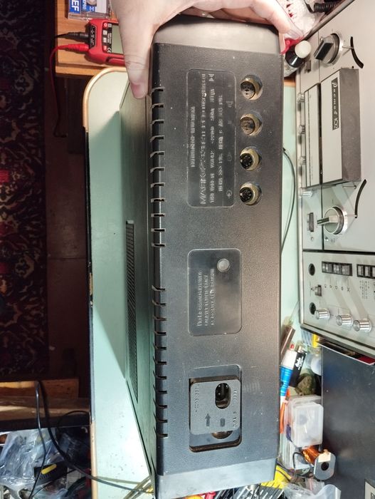 Магнитофон Маяк 233 после профилактики