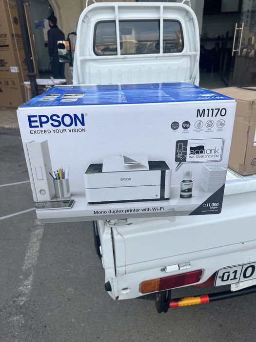 Принтер Epson M1170 (A4) (ч.б. Струйный)
