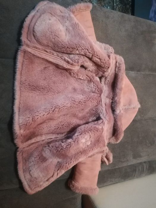 Детско кожено палто 86-92