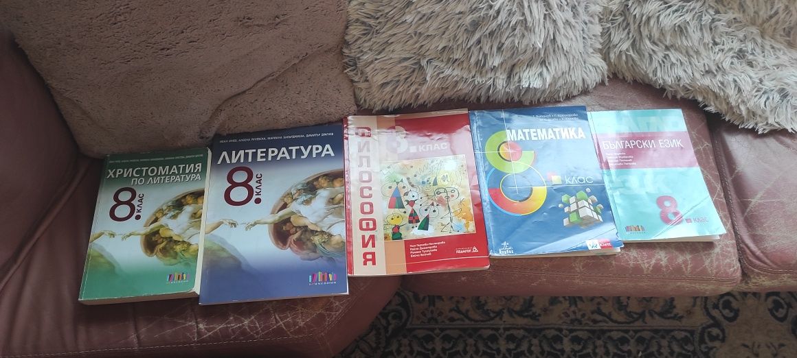 Учебници за 8 клас в перфектно състояние гр. София Драгалевци • OLX.bg