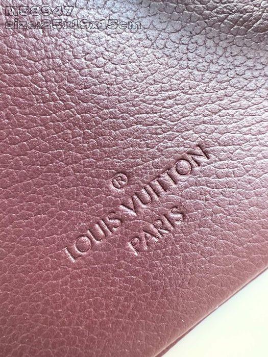 Geanta Louis Vuitton Speedy 25 cm, bordo, Premium