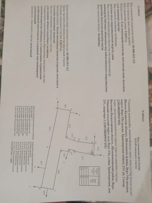 Продам дом в Верх-Убе 2комнатный