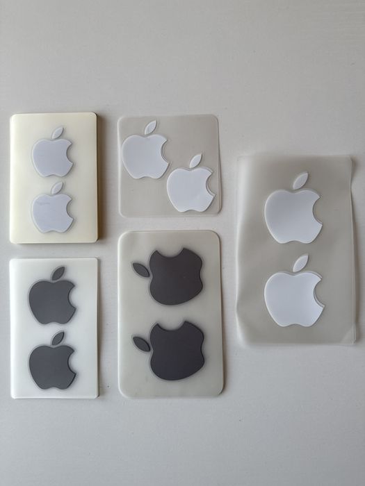 Set Stickere Originale Apple (5 tipuri) – Noi, nefolosite