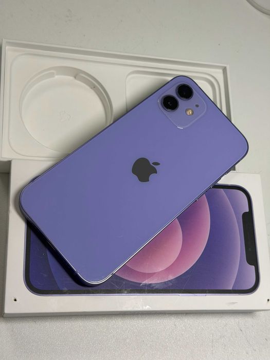 iPhone 12, Purple, 64Gb, Liber de retea | Cod - G1012