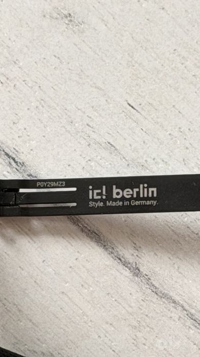 Очки Ic Berlin Ryan Black Grey оригинал