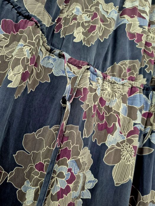 Рокля естествена коприна