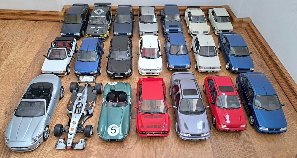 Machete diferite modele si producatori la scara 1:18 si 1:24