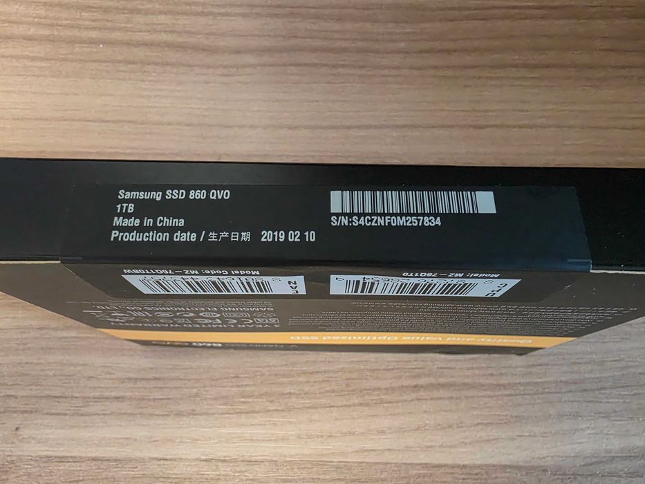 SSD Samsung 860 QVO, 1TB, SATA III, 2.5" - MZ-76Q1T0BW
