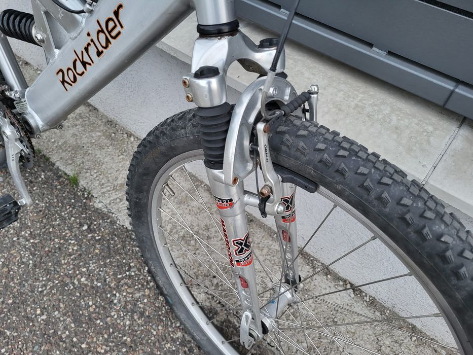 Rockrider 600fs full suspension Furca 26 marzocchi