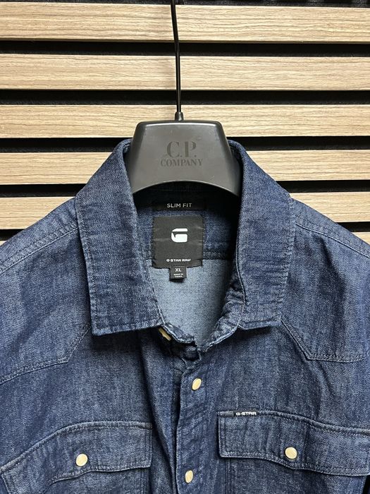 G Star RAW : 3301 Slim Shirt - НОВА размер ХЛ / Оригинал
