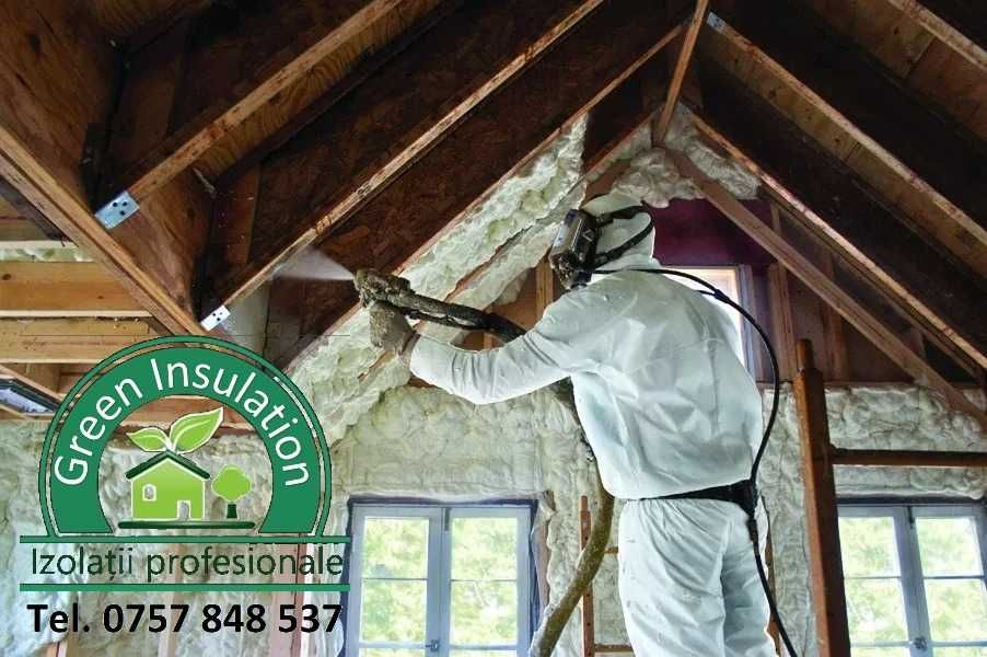 izolatii spuma poliuretanica pentru constructii civile si industriale