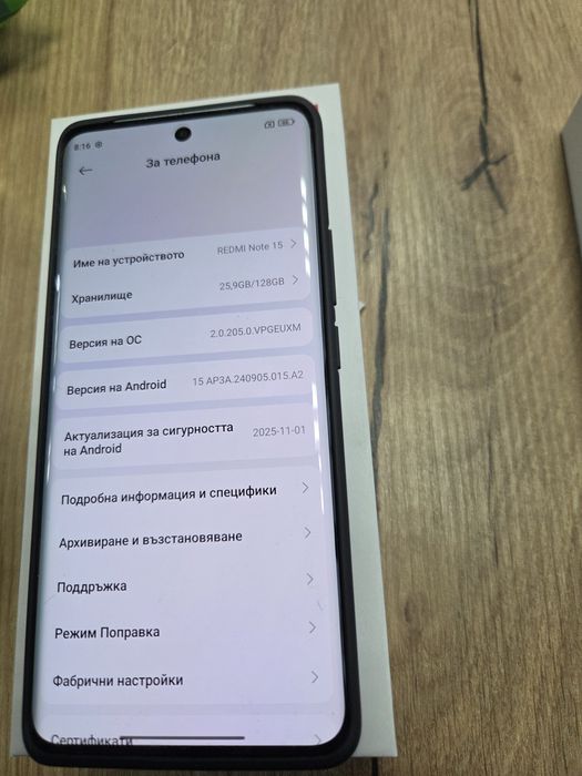 Redmi  Notee 15 128 GB