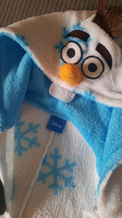 Salopeta copii, pufoasa OLAF marimea 116